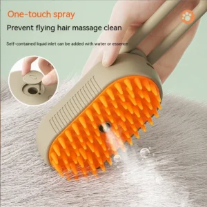 New Pet Spray Comb for Cats and Dogs - Electric Spray Hair Removal